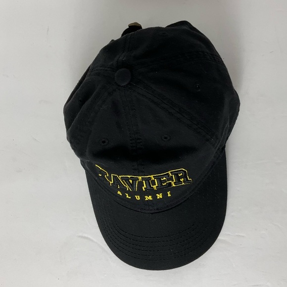 Legacy Men's/Unisex Midnight Black Cap Embroidered "Xavier Alumni" Adjustable - Picture 2 of 9